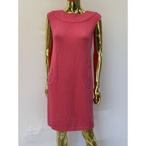 St John Collection Pink Santana Knit Dress USA sz 4